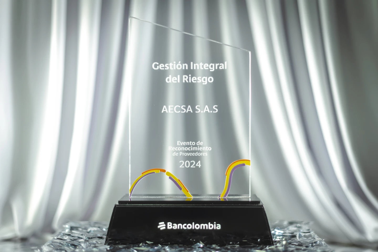 Reconocimiento Gestión Integral del riesgo 2024 - AECSA